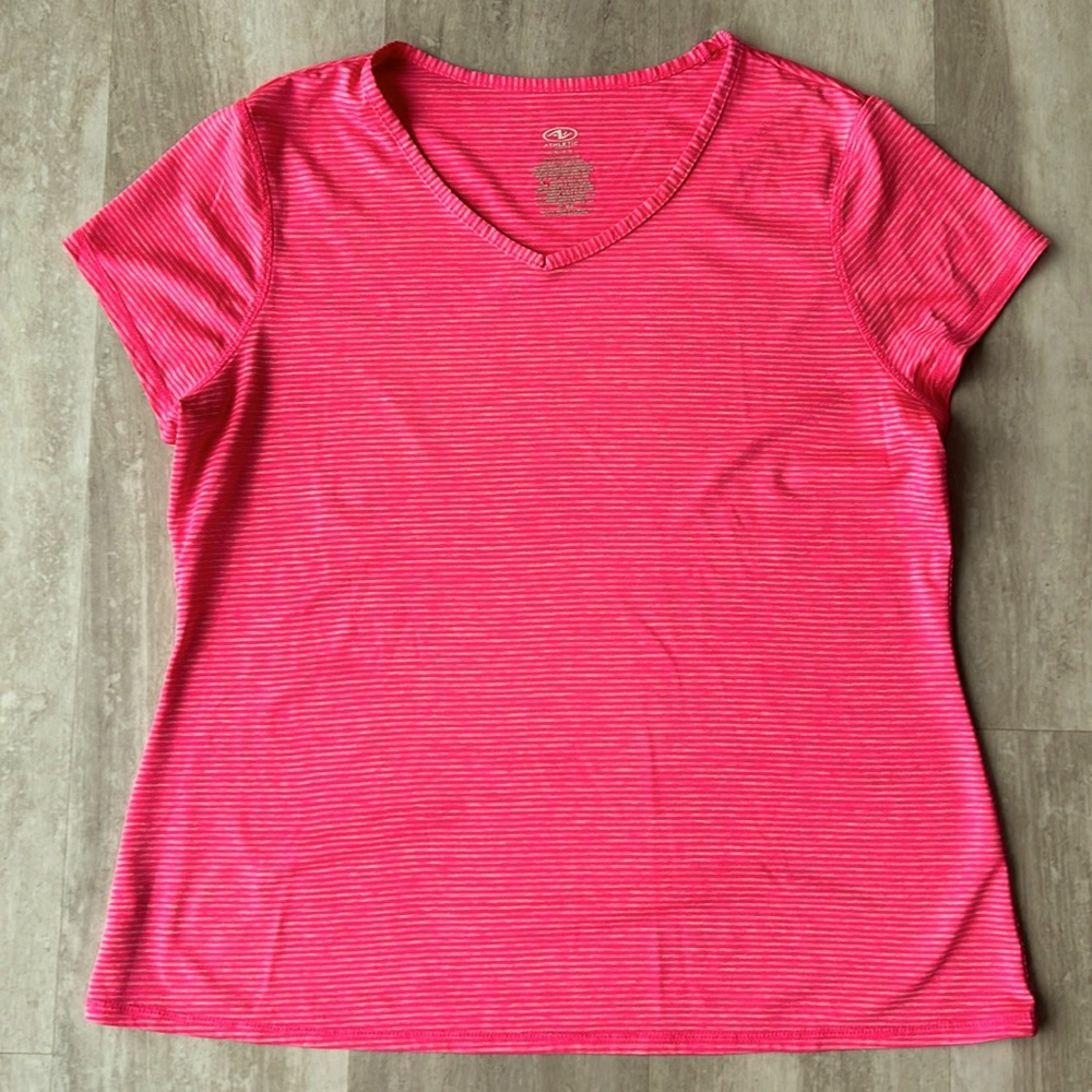 Athletic Works Striped Tee